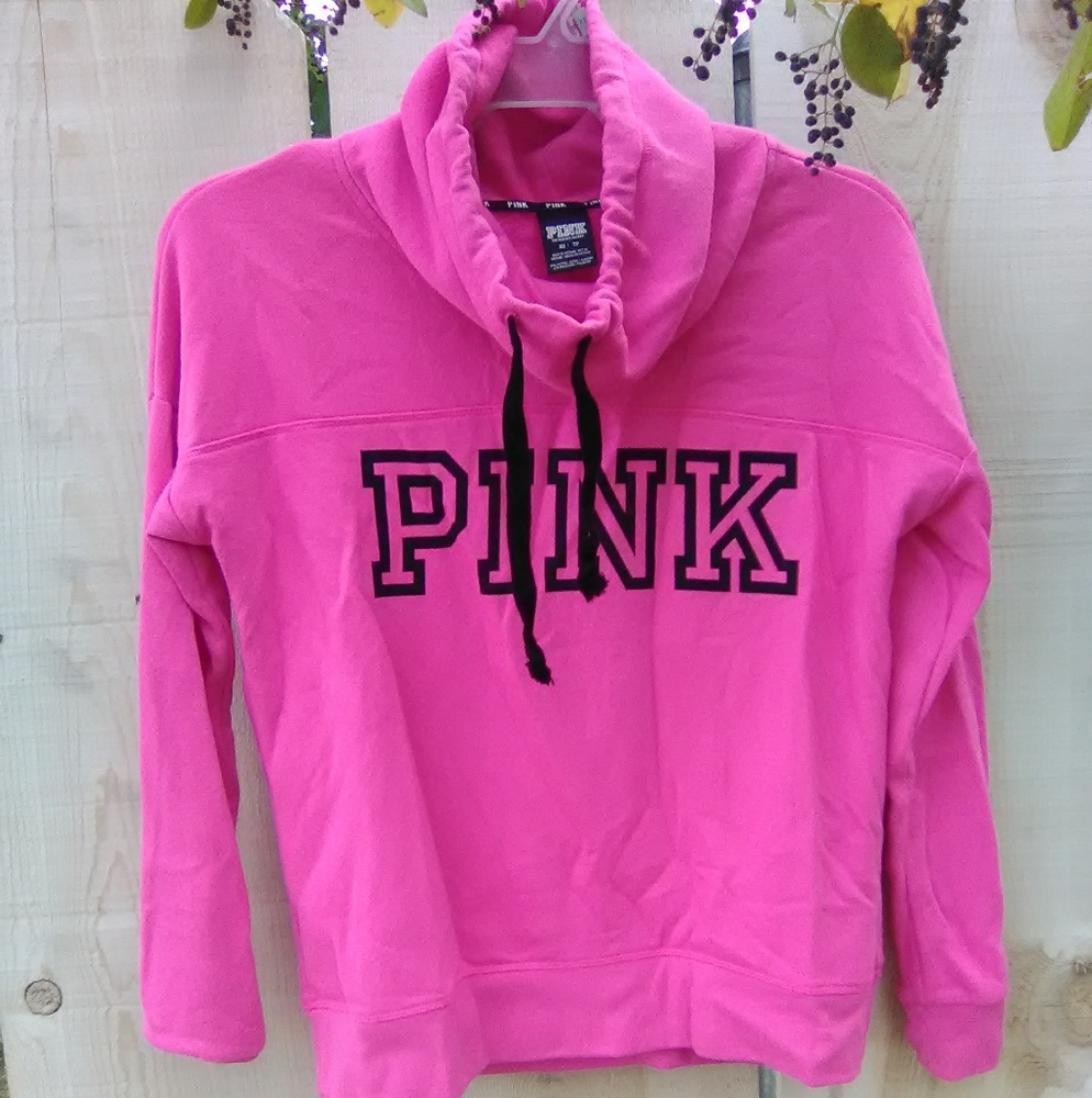 Victoria's Secret Pink soft cowl neck sweatshirt